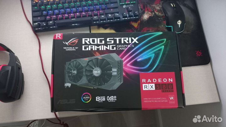 RX 580 8gb asus ROG strix gaming