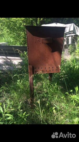 Коптильня- мангал