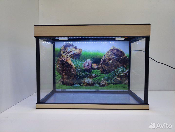 Аквариум 30 литров 7 расцветок новый