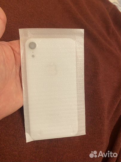 iPhone XR Заднее стекло с рамкой камеры