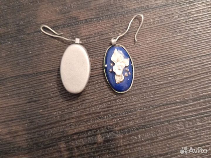 Фарфоровые серьги