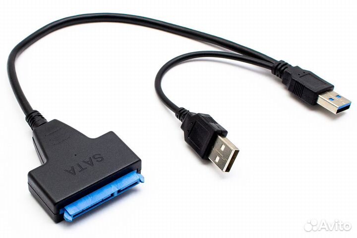 Переходник USB-3.0 - SATA lll для HDD 3,5