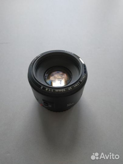 Объектив canon EF 50mm 1.8 II