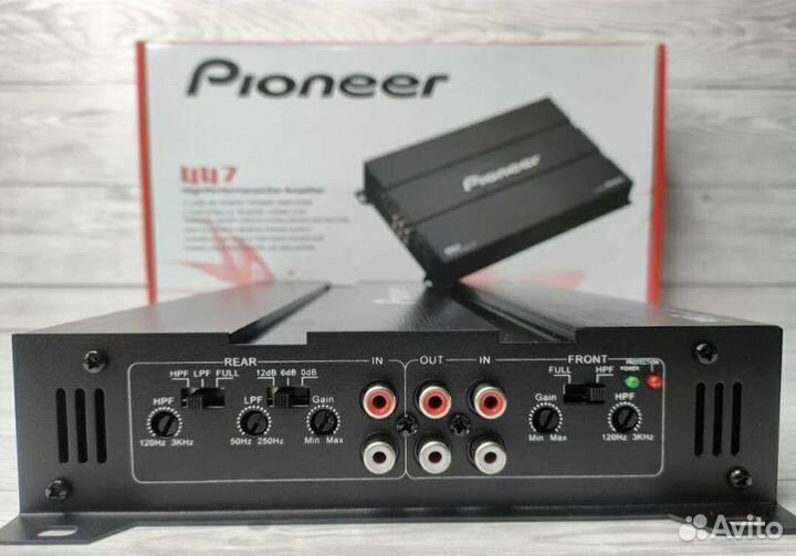 Автомобильный усилитель Pioneer 4-х каналный 1800W