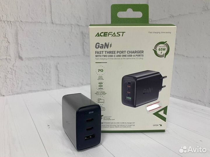 Зарядное устройство от фирмы Acefast 65W
