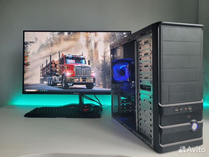 Компьютер core 6 ядер/Gtx 1050