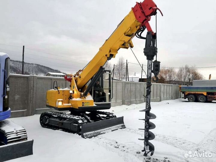 Услуги ямобура, Автобуровая, Буровая