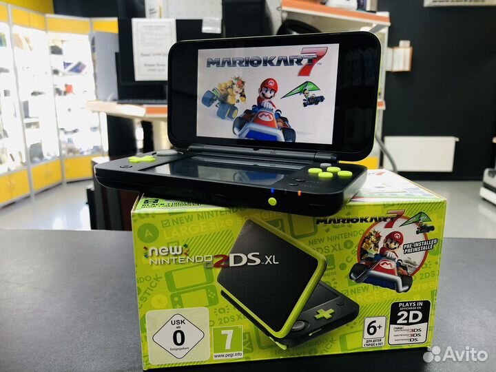 Nintendo NEW 2DS XL / Mariokart 7 / Идеал