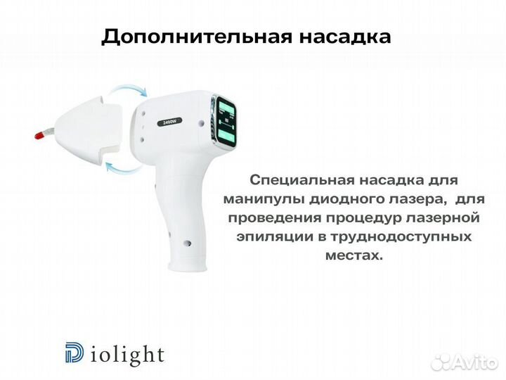 Диодный лазер Дио'Лайт UltraOne 1800w, рассрочка