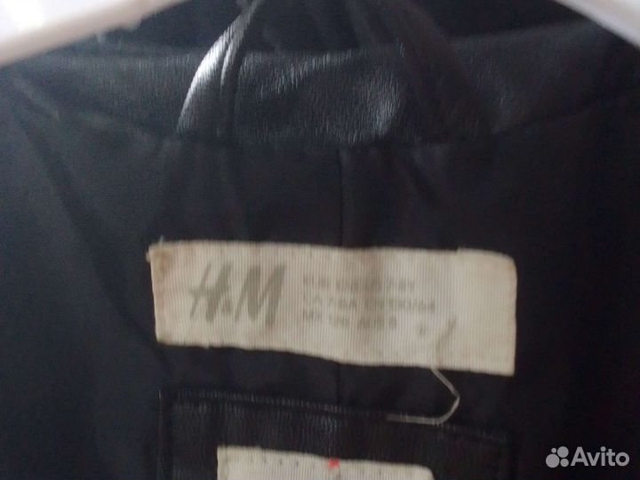 Кожаная куртка детская H&M