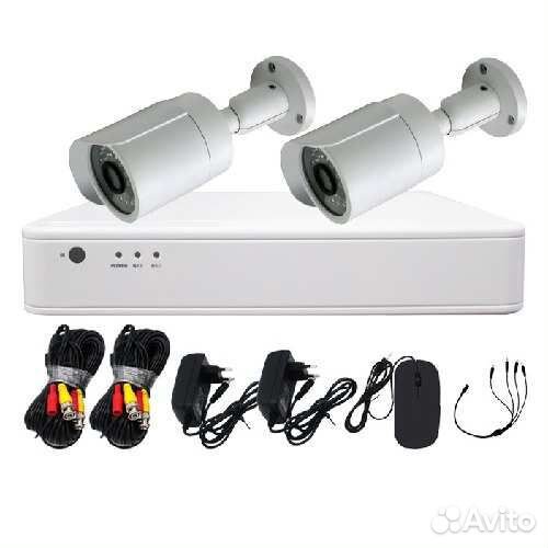 Комплект видеонаблюдения Уличный HD-2