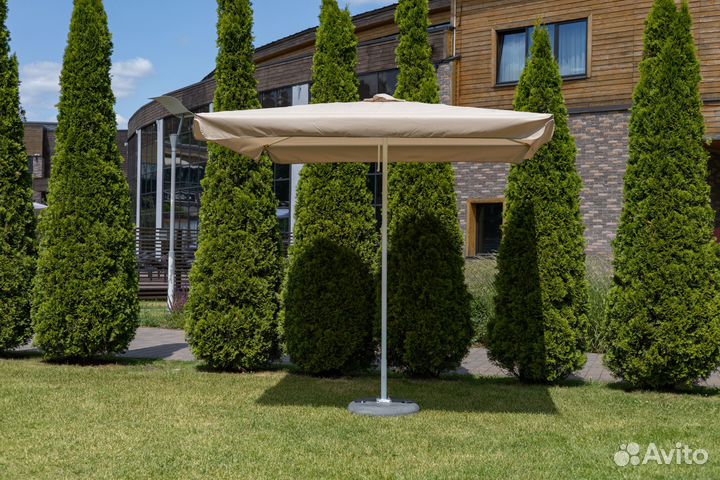 Зонт пляжный на центральной опоре оптом