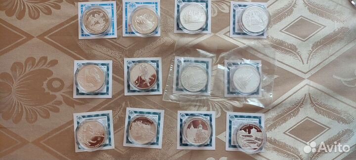 Серебро Мультфильмы/ Монастыри/ Футбол/Тигр