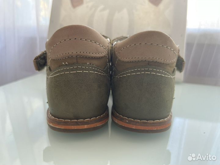 Ортопедические сандали детские, натуральная кожа