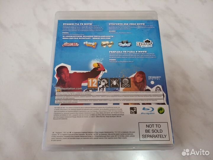 Игра для PS3 PlayStation Move Starter Disc