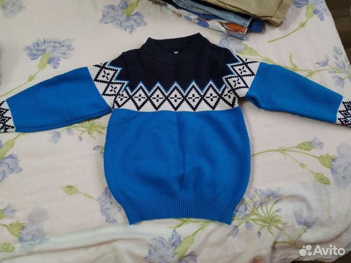 Вещи пакетом на мальчика 104