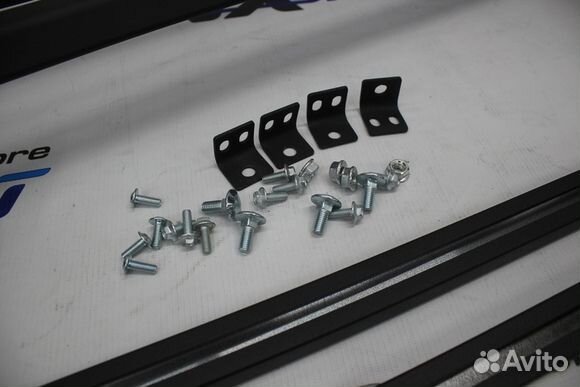 Рейлинги Нива Шевроле с поперечинами