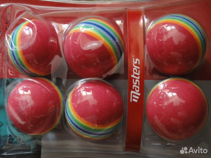 Мячик тренировочный для гольфа 1 шт (один мяч)