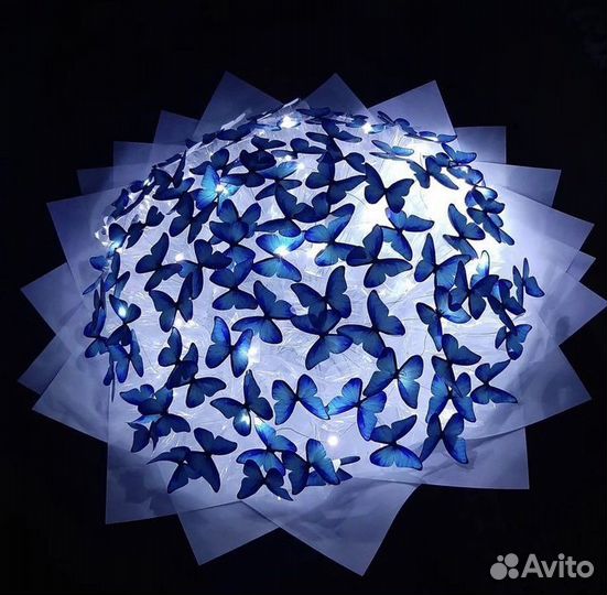 Букеты из бабочек