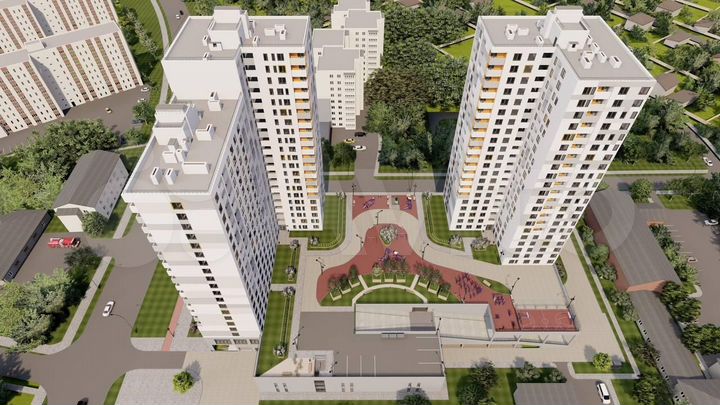 3-к. квартира, 81,4 м², 14/23 эт.