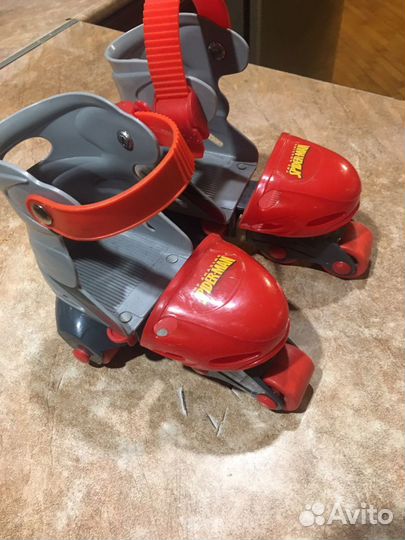 Роликовые коньки Spider-men