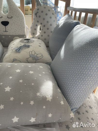 Подушки в детскую кроватку