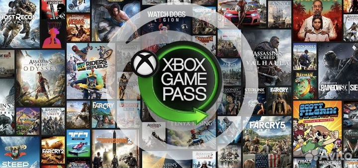 Подписка Xbox game pass Ultimate (быстро)