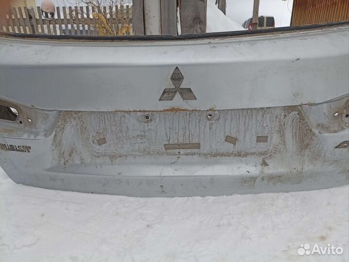 Крышка багажника мицубиси асх