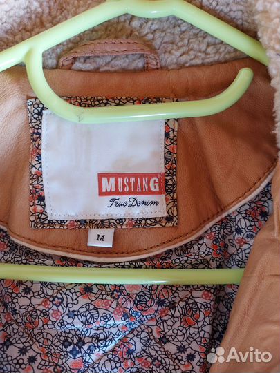 Куртка кожаная Mustang 46 р