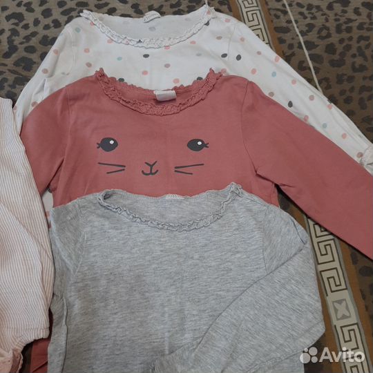 Вещи пакетом на девочку 80-86 см