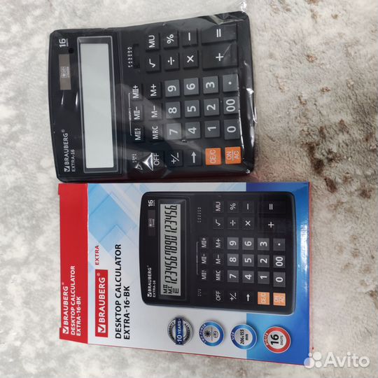 Калькулятор brauberg extra 16 BK