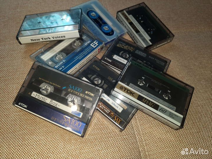 Аудиокассеты с записью