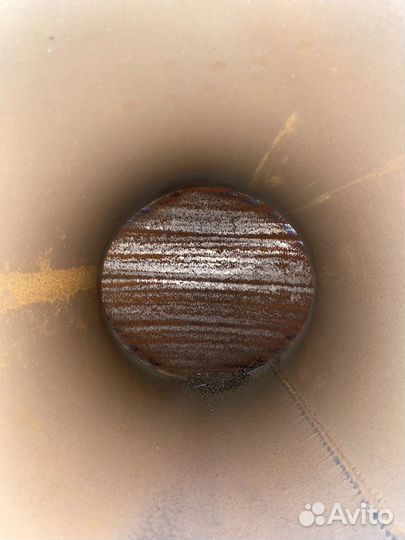 Банная печь из трубы с баком 110 литров