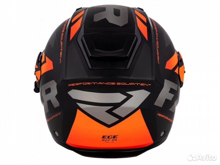 Шлем FXR Maveric Modular Team 20 Black/Char/Orange