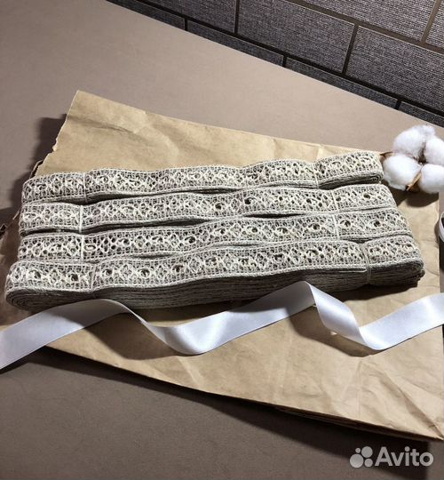 Мерное кружево ручной работы СССР