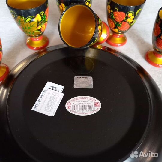 Набор хохлома, новый