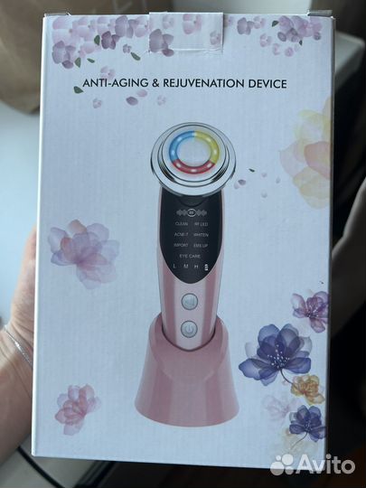 Массажер для лица электрический новый