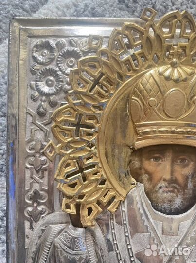 Икона Николай Чудотворец,36*28 см