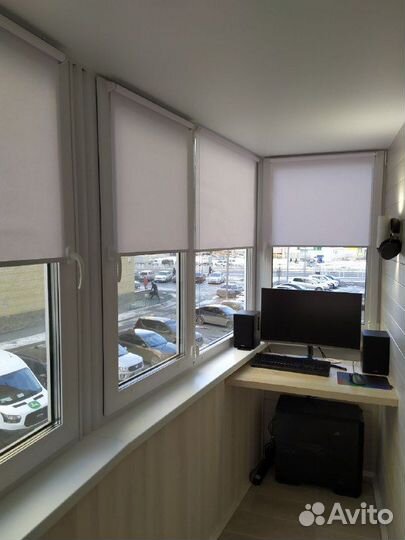 Рулонные шторы и жалюзи