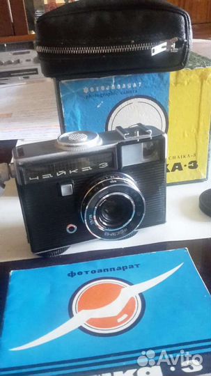Новый фотоаппарат Чайка-3 экспортный вариант