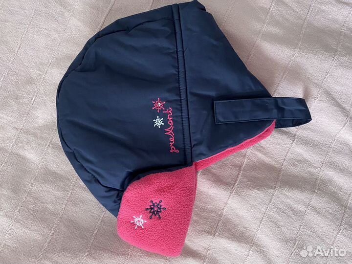 Шапка зимняя для девочки 52 см (новая) Premont