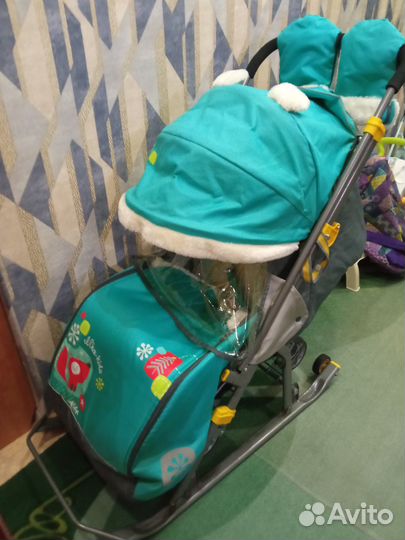 Продам санки Ника Кидс в идеальном состоянии