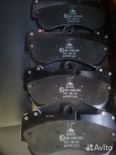 Колодки перед. Porsche Cayenne,Volkswagen Touareg