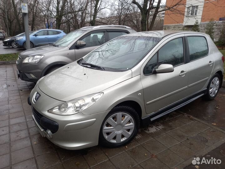 Peugeot 307 1.6 AT, 2007, 333 000 км