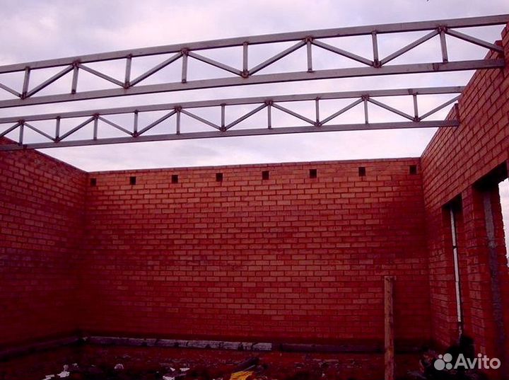 Фермы для навесов, ангаров, теплиц, гаражей