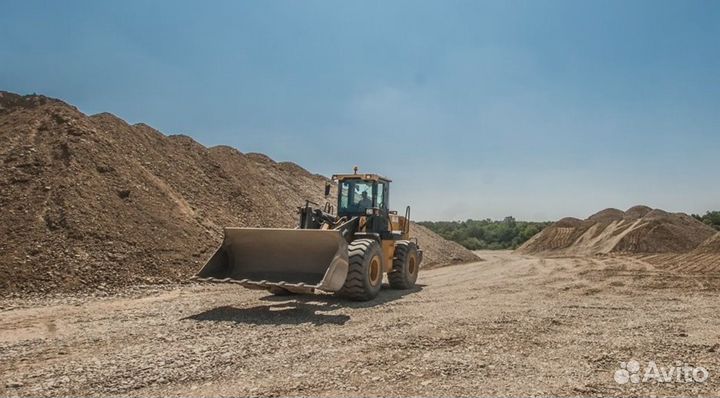 Щебень, песок мытый, щпс