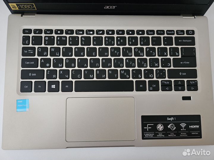 Ноутбук/Acer Swift SF114-34/для работы/стильный