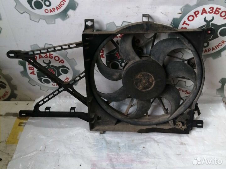 Вентилятор охлаждения с диффузором Opel Astra H