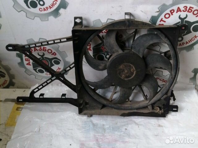 Вентилятор охлаждения с диффузором Opel Astra H