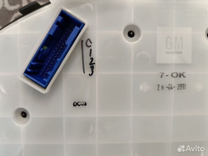 Панель приборов астра j